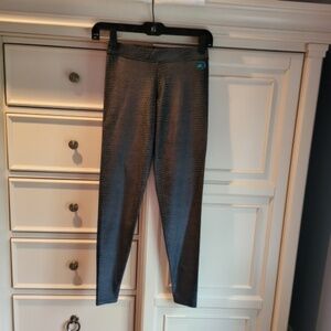 Body Rio Black and Gray Leggings Size OS